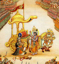 Arjuna e Krishna